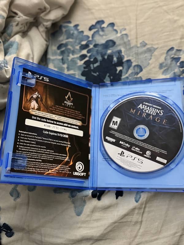 Assassin Creed Mirage For PS5 (1 week Used Only) 2