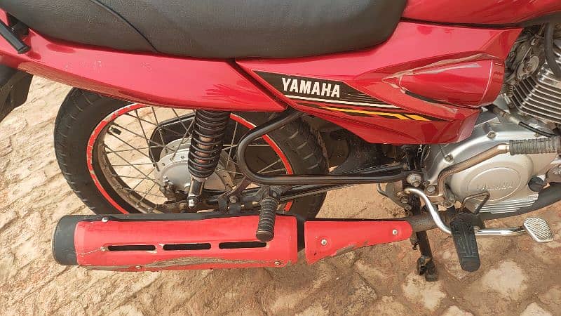 Yamaha ybz 125 5