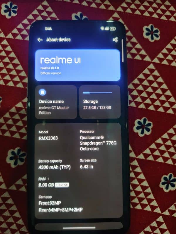 Realme Gt master edition 8/128 1