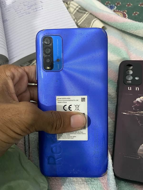 redmi 9t 6/128 seled hai all ok with box 6