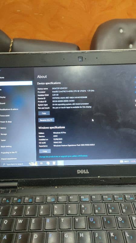 laptop hp core I 3 4th generation 4 gb ram 128gb SSD installed 1