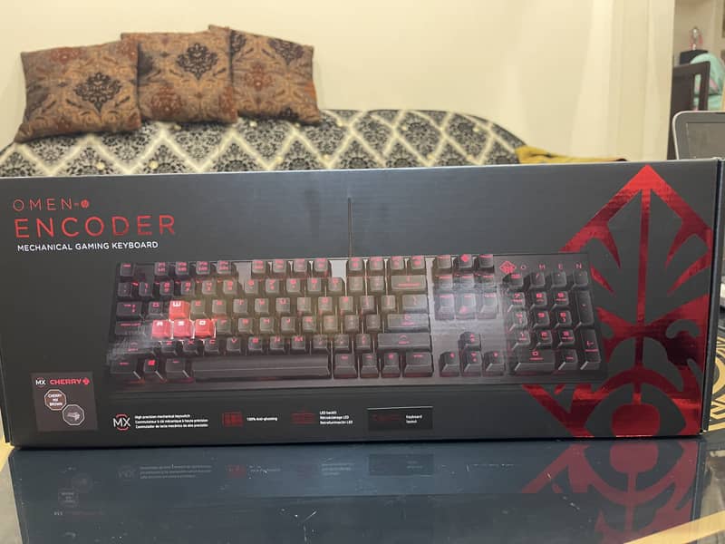 HP Omen Encoder Cherry MX Brown,  Mechanical Gaming Keyboard 2