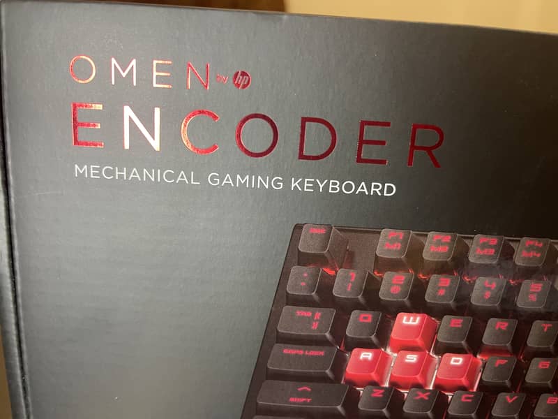 HP Omen Encoder Cherry MX Brown,  Mechanical Gaming Keyboard 3