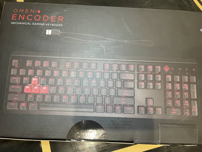 HP Omen Encoder Cherry MX Brown,  Mechanical Gaming Keyboard 5