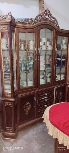 showcase (17000) batan wala + (11000) Dressing table