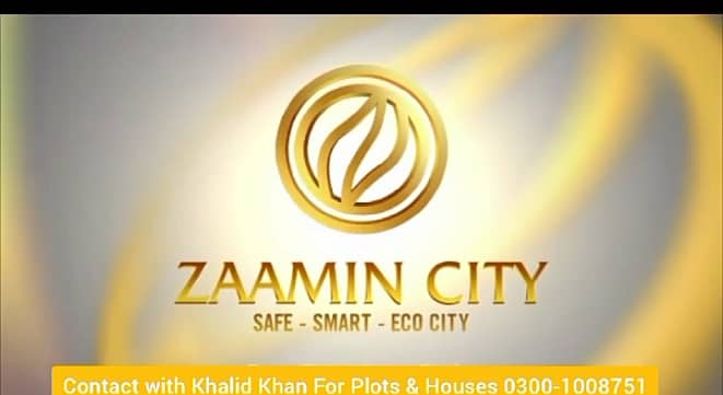 A Residential Plot Of 5 Marla In Zaamin City Phase 1 - Block C 4