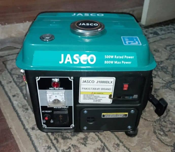 Jasco brand new 0.8Kva generator 0