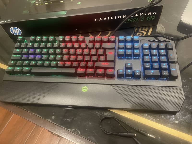 HP Pavilion Gaming Keyboard 800 Red Mchenical Switches 2