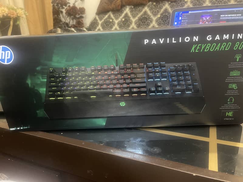 HP Pavilion Gaming Keyboard 800 Red Mchenical Switches 3