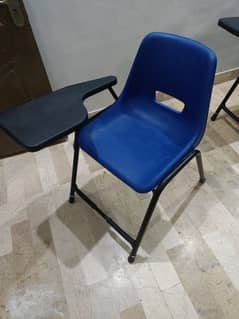 New Study Chair with Attached Writing Pad for Sale"