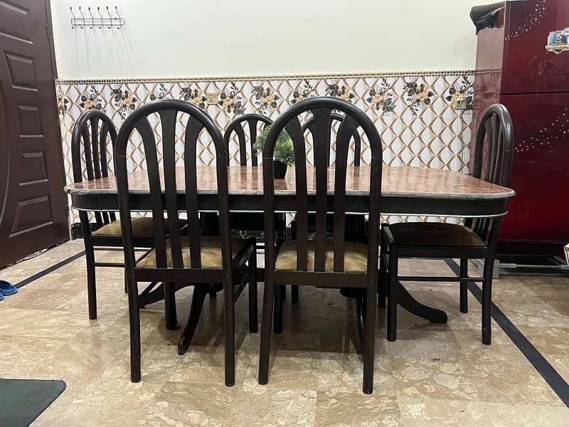 rock solid Dining tables with 6 chairs 3