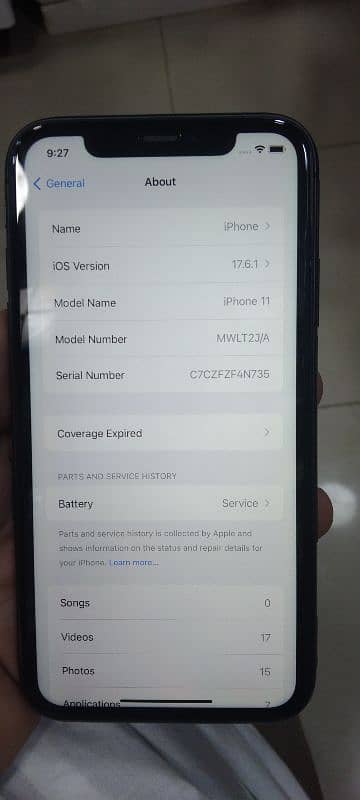 iphone 11 64 GB pta approved 2