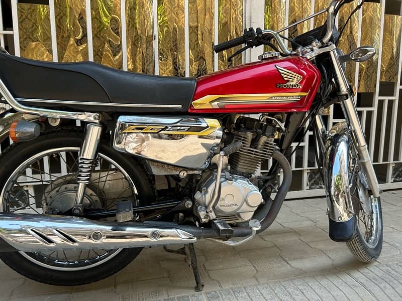 Honda cg 125 special edition 2