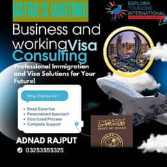 Azad and Work visa for Qatar