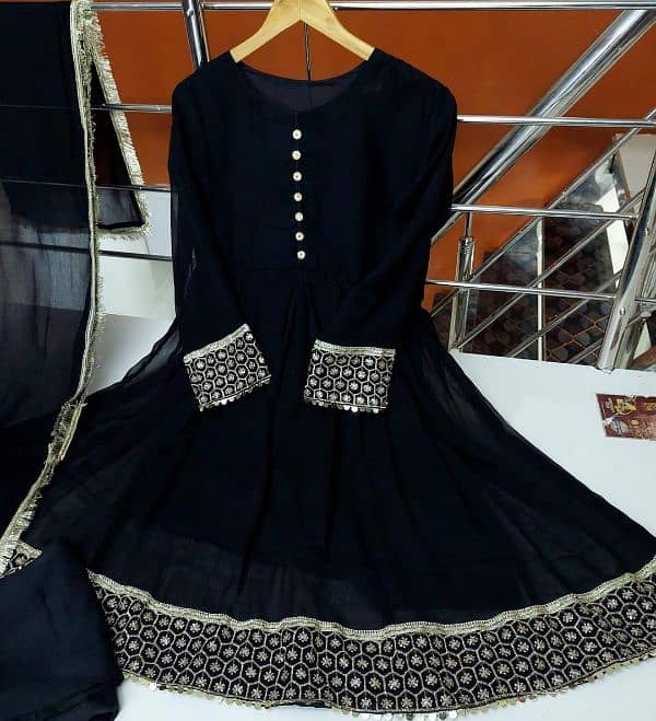 Black Beautiful Frock 0