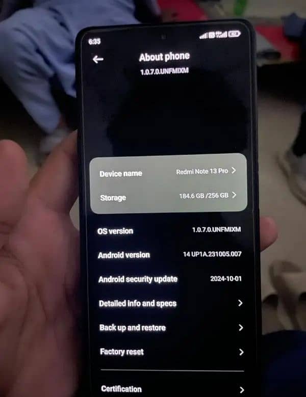 REDMI NOTE 13 PRO WARENTY 2