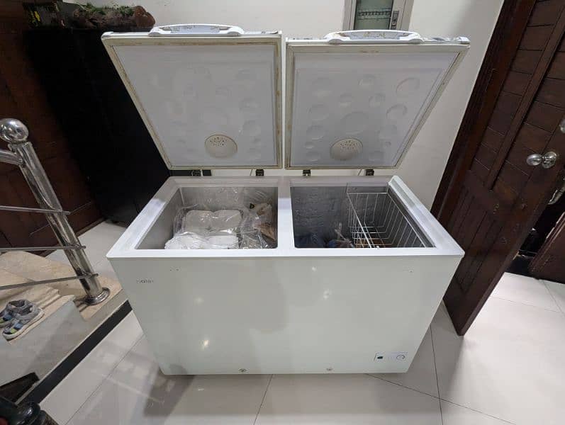 Haier Double Door Chest Deep Freezer 2