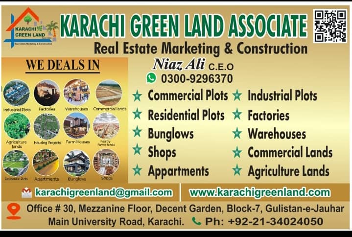 Saadi Garden black 5 Residential plot available for sale at prime location 0