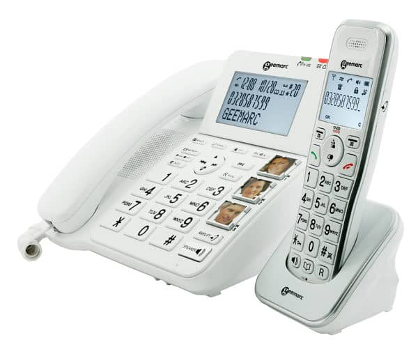 Geemarc Amplidect 295 Executive Class Amlified Cordless Phone 1