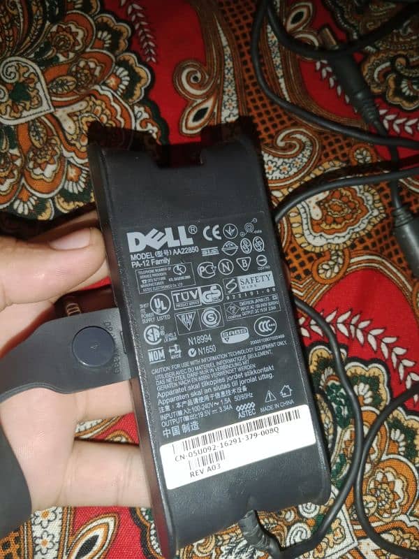 I wanna sale orignal dell 130w laptop charger and jazz 4G wifi 9