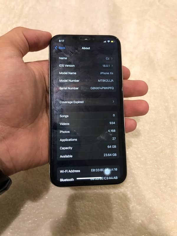 iPhone XS 64gb non pta 7