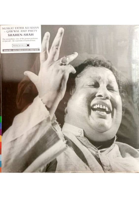 Sealed Pack Nusrat Fateh Ali Khan LPs Rrcords 5