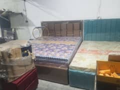 metal fram double bed cousion decent dezing