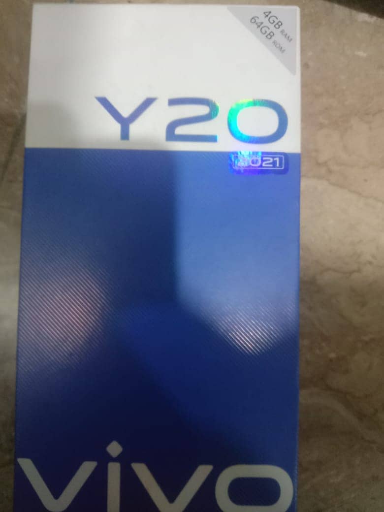 Vivo Y20 4gb 64gb Good condition PTA approved 4