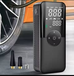 Rechargeable Car Air Pump Tyre Inflator Compressor Digital