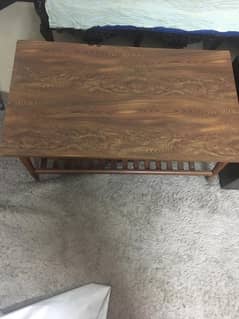 used wooden Centr table