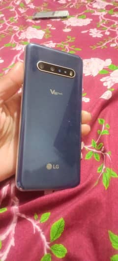 lg v60 single sim approved  mint condition