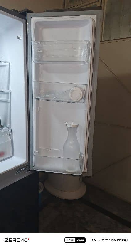 Haier fridge 4 Door shesha plated 4