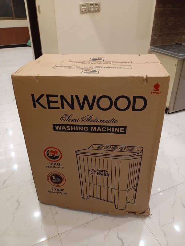 Kenwood semi automatic washing machine New condition 0