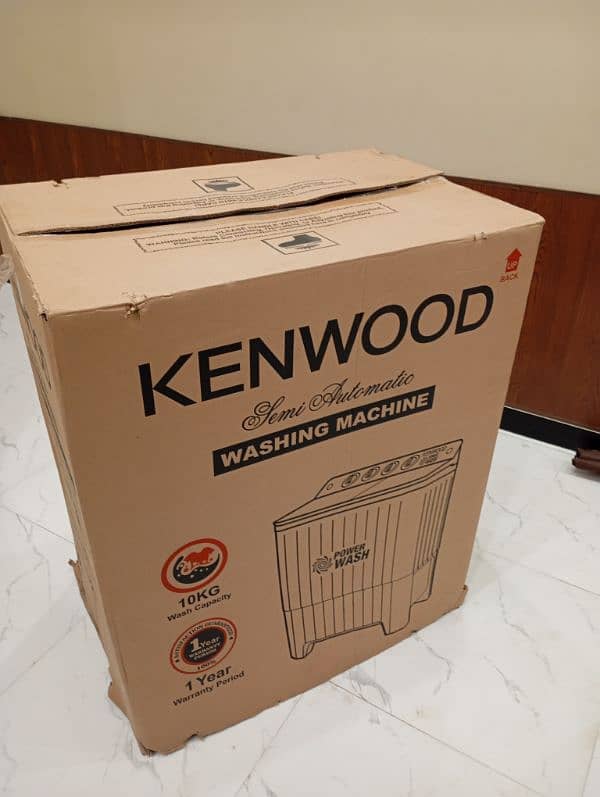 Kenwood semi automatic washing machine New condition 1