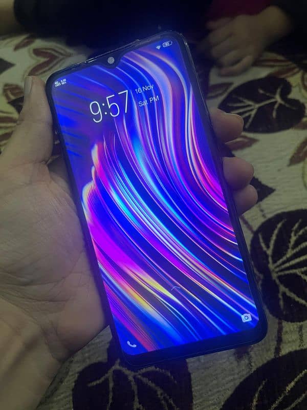 Vivo y97 8/256 Al OK hy mobile pta hy 1 sim chlti hy 2