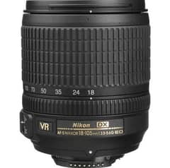 Nikon AF-S DX NIKKOR 18-105mm f/3.5-5.6G ED VR Lens