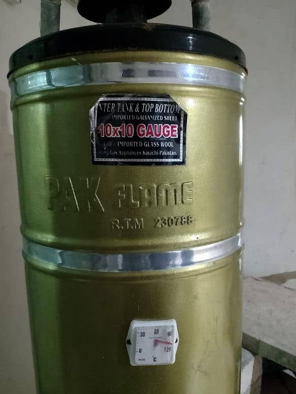 Pak flame Geyser for Sale Gesir , Gyser 10x10 Gage 35 gallon 1