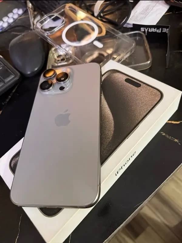 Iphone 15 Pro Max 256gb Non PTA JV 1