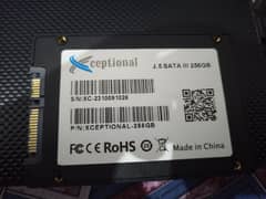 256 GB SSD