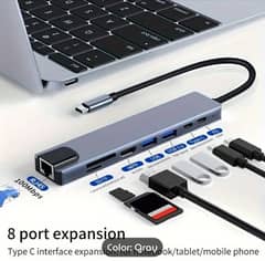 8 in one USB C Hub