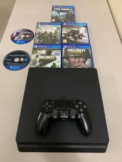 PS4 Slim 1TB And 7 games