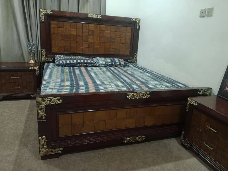 King size Chenone Bed set without foam for sale 3