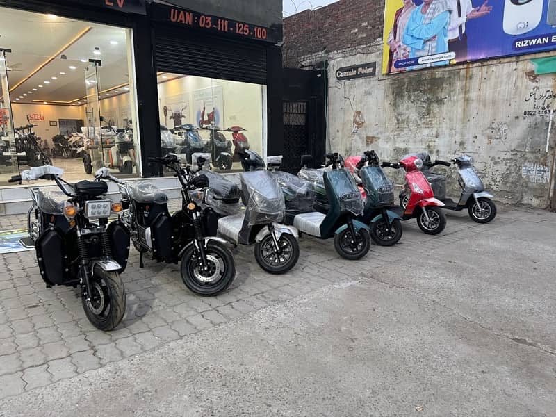 Benling Pakistan Electic Bikea Show room in Lahore 5