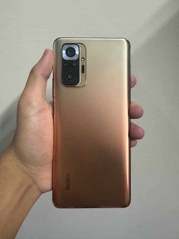 redmi note 10 pro 8/128 WITH box and charger 2