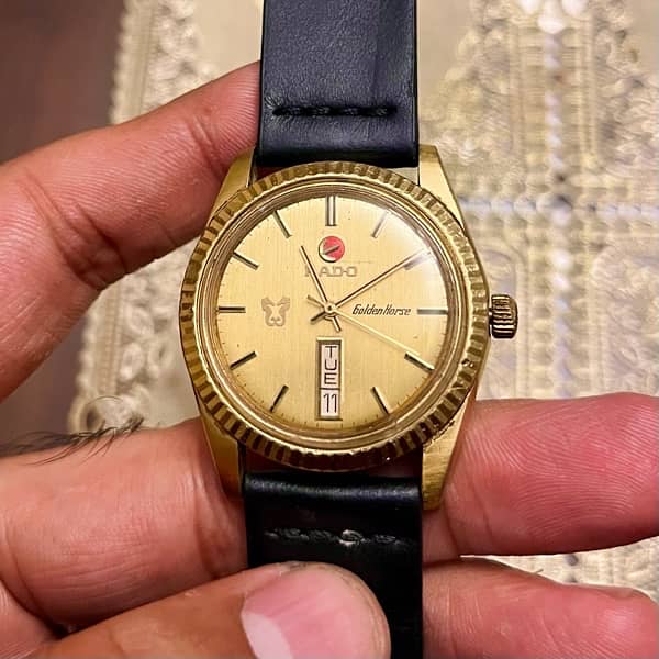 Rado Golden Horse automatic vintage watch 1