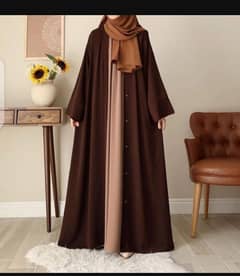 Georgette Abaya with stoler