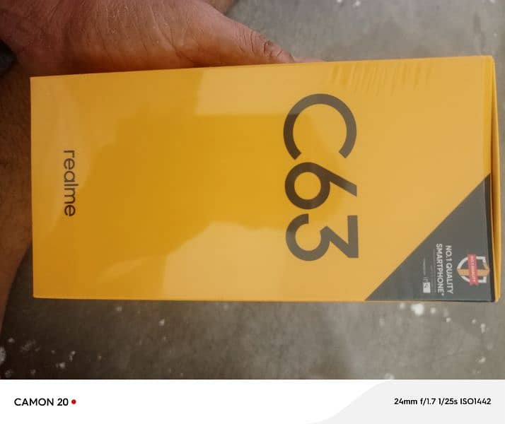 Realme C63 6/128 just box open 7