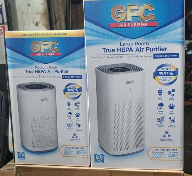 GFS AIR PURIFIER 270 400SQURE FEET COVERAGE 0