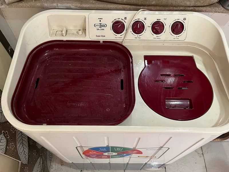 Super Asia washing machine for sale 2