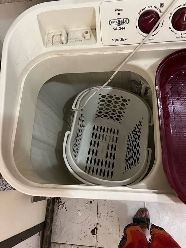 Super Asia washing machine for sale 4